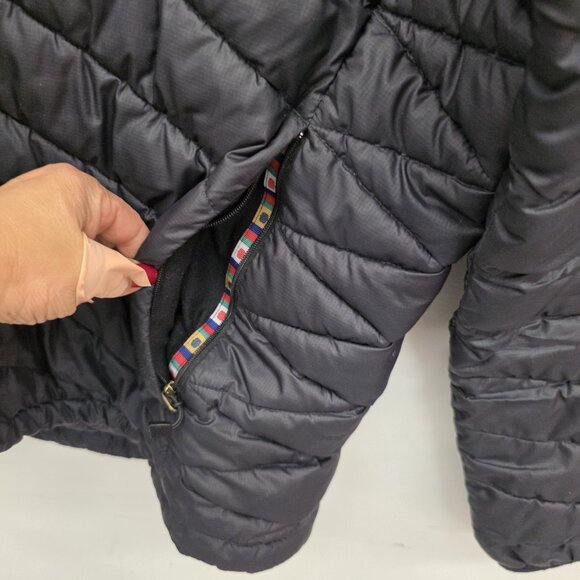 Sherpa Annapurna Puffer Black Jacket Men's Size XLarge Packable Pouch - Picture 7 of 16